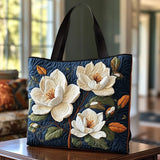Gepolsterte Magnolia-Handtasche
