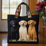 Handgemachte Tasche Drei Labradore