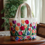 Stylische Tulpen Tasche