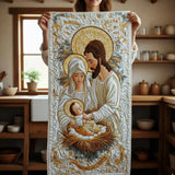 Gepolsterter Tischläufer - Bethlehem Licht