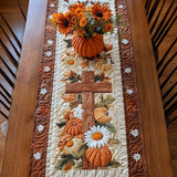 Gepatchter Tischläufer - Fülle des Herbstes